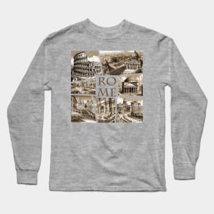 ITALIAN CITY - ROME - TRAVEL -2 Long Sleeve T-Shirt